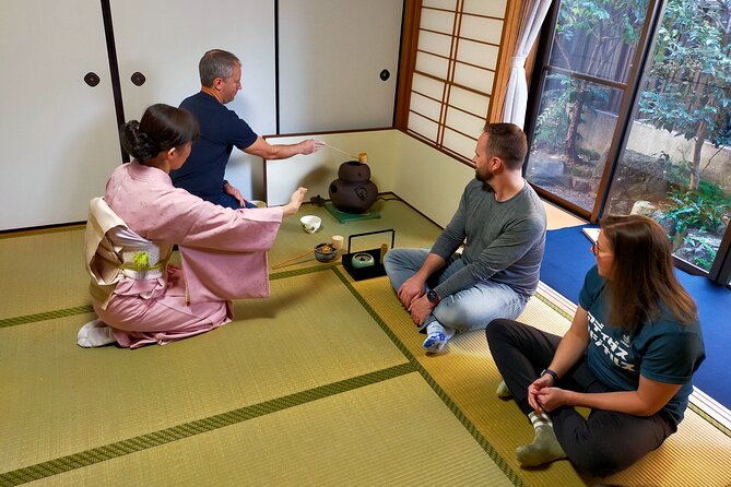 Kyoto near Fushimiinari Wagashi making&Small Group Tea Ceremony - The Walk to the Tea Room: Garden Moment + Etiquette Setup