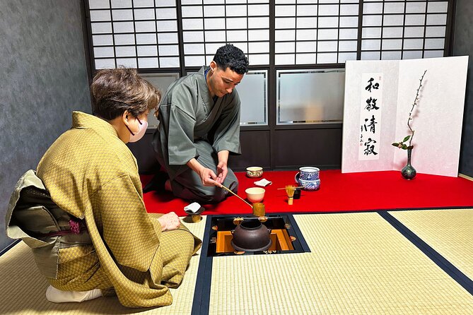 KYOTO Tea Ceremony with kimono near by Imamiya Jinjya Shrine - Why the tea room near Daitoku-ji feels different