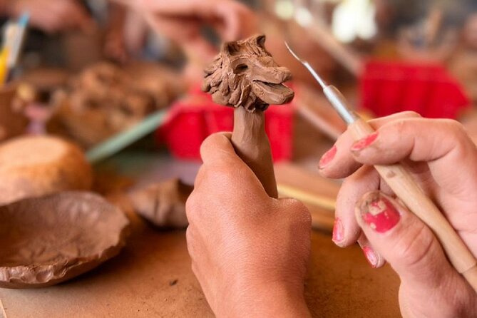 Lamsaty Pottery Workshop with Moroccan Tea - The Real Point of This Workshop: Make Something, Then Relax