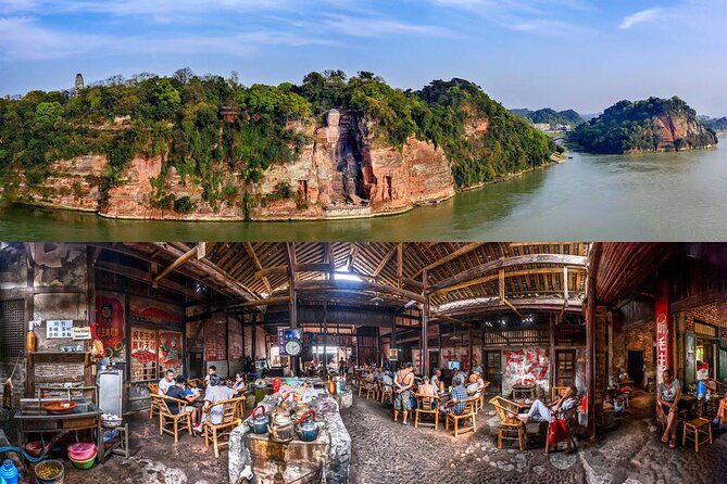 Leshan Buddha + Panda Base or Old Tea House Private Day Tour - A day built around pandas and the Giant Buddha