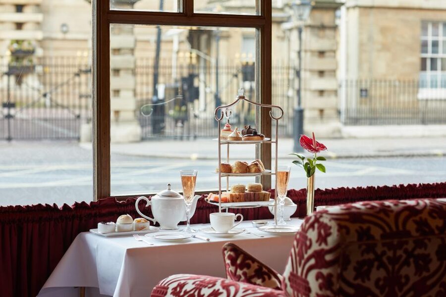 London: Afternoon Tea at The Rubens at the Palace - Scones, clotted cream, and homemade preserves: the main event