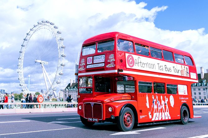 London: Afternoon Tea Bus Tour - 1960s Routemaster Bus - Afternoon Tea That Actually Feels Like a Meal