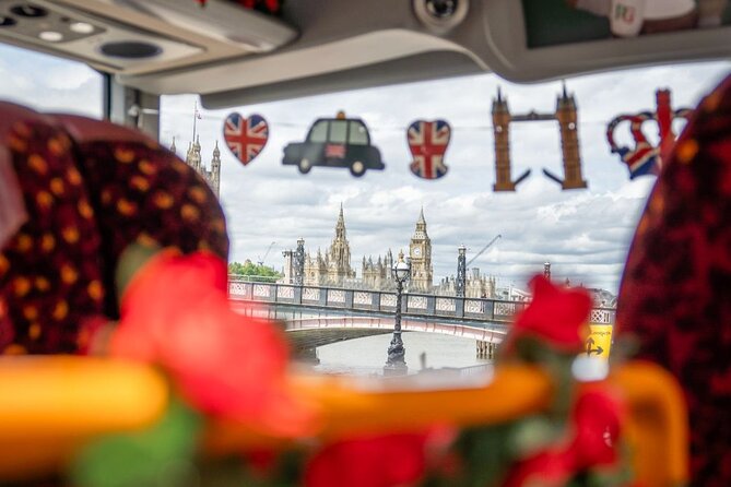 London: Afternoon Tea Bus Tour with Prosecco & London Eye Option - The City Loop: Thames Views, Big Ben, Westminster, and More