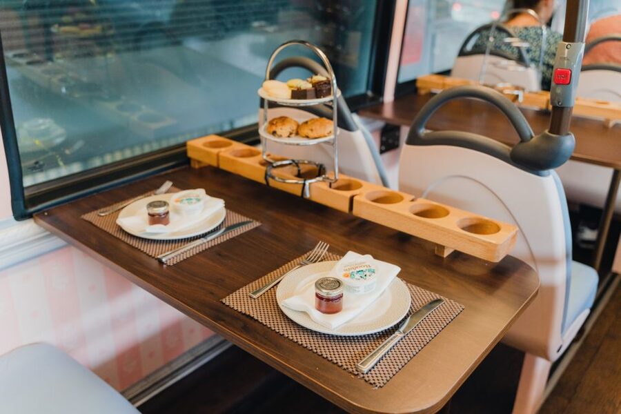 London: Afternoon Tea Bus with a Glass of Prosecco - Upper deck vs lower deck: choose your priorities
