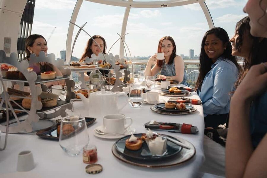 London: Afternoon Tea on the London Eye - The view and the host: why the experience feels smarter than it looks