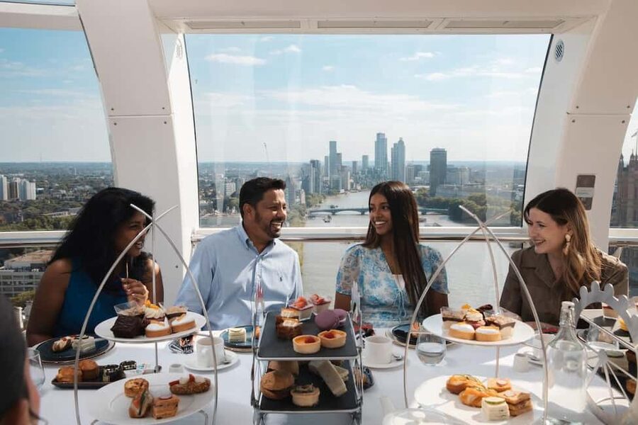 London: Afternoon Tea on the London Eye - Dietary options that don’t feel like an afterthought