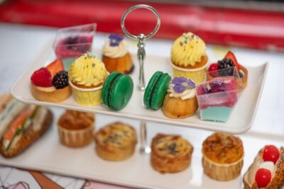 London: Gin and Afternoon Tea Bus Tour with Audio Guide - Brigit’s Bakery Afternoon Tea: Scones, Jam, and Proper Snacks