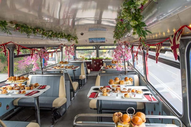 London: Great British Afternoon Tea Bus Tour - Key highlights