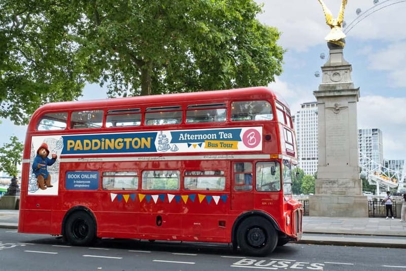 London: Paddington Bear Themed - Afternoon Tea Bus Tour - Key Highlights at a Glance