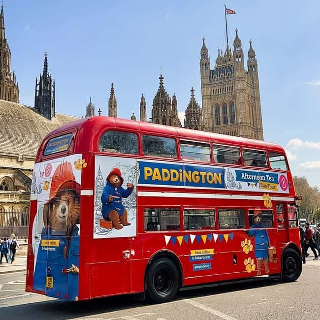 London: Paddington Bear Themed - Afternoon Tea Bus Tour - Seating on the Upper Deck: Views vs. Expectations