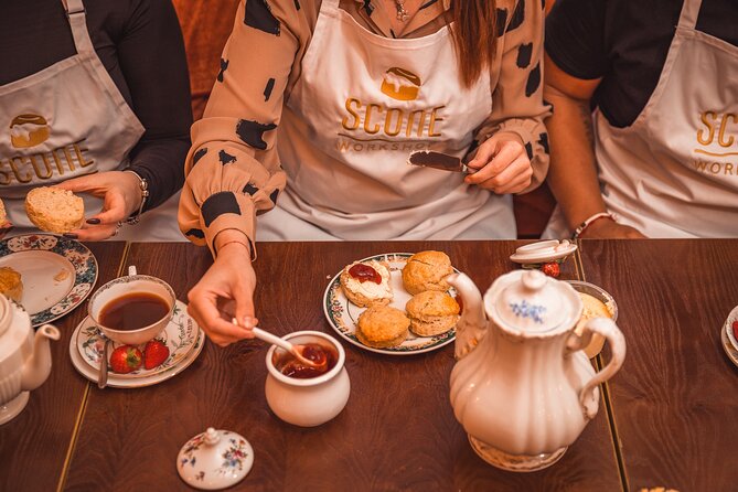 London Traditional English Scone Making and Tea Workshop - Step-by-Step: From Dough to Shaped Scones