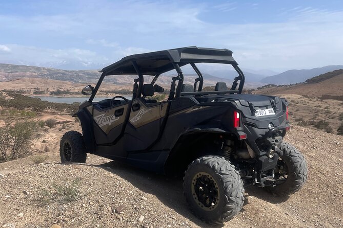 Marrakech: Agafay: 2 hours Buggy ride to the Desert and Lake - The 1000cc buggy ride: safety gear, sharing, and how it feels