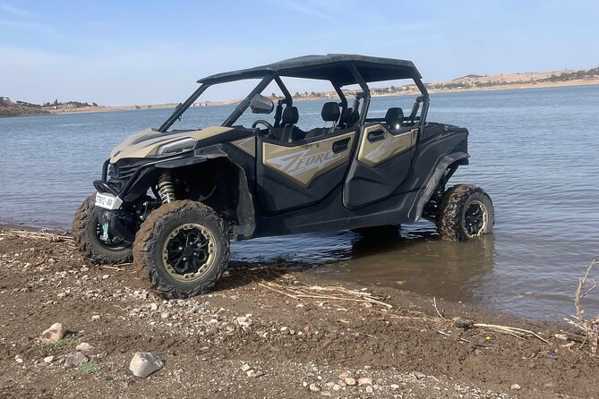 Marrakech: Agafay: 2 hours Buggy ride to the Desert and Lake - Tea break with bread and honey pancakes: the pause that makes the day work