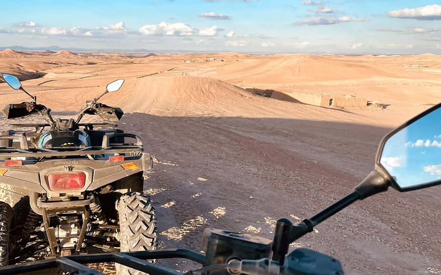 Marrakech: Agafay Desert Quad Bike Tour with Moroccan Tea - Safety Gear and Driver Coaching: What You Get Before the Throttle