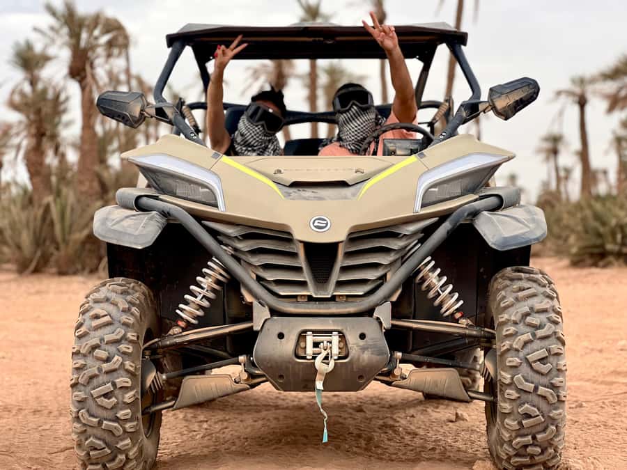 Marrakech: Buggy Adventure & Horse Riding in the Palm Grove - Getting picked up and reaching the Palmeraie