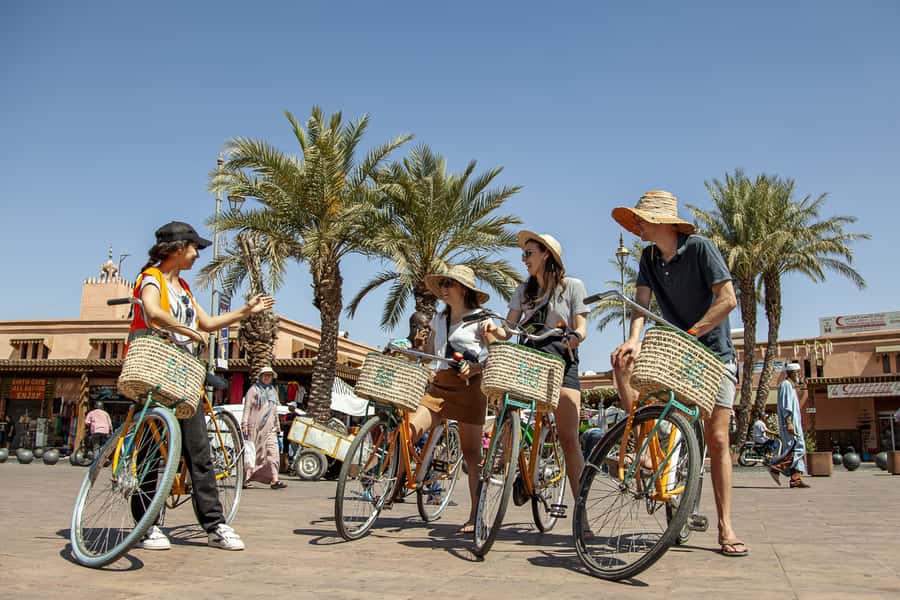 Marrakech: Cultural Bicycle Tour with Pastry and Tea - Entering Marrakesh Two Ways in 3 Hours
