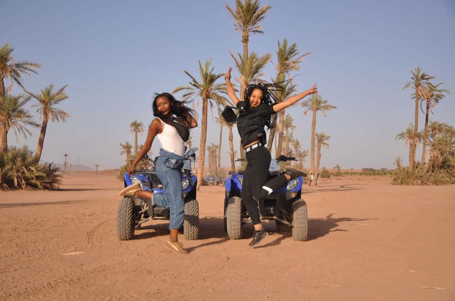 Marrakech: Desert and Palm Grove Quad Tour with Tea - Key things you’ll remember