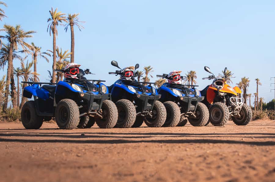 Marrakech: Desert and Palm Grove Quad Tour with Tea - Optional camel ride: when it’s worth choosing