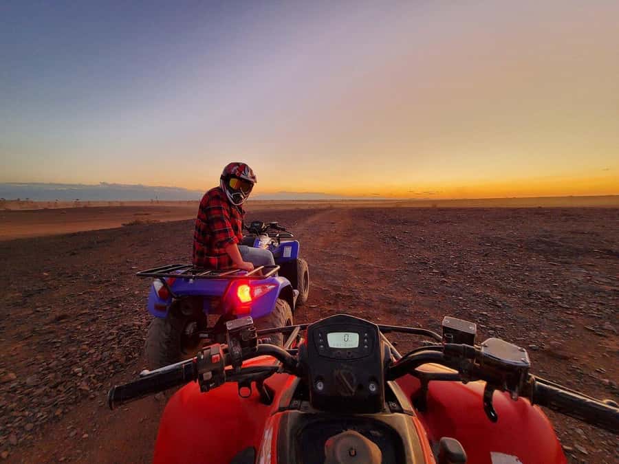 Marrakech: Desert and Palm Grove Sunset Quad Tour with Tea - Sunset Quad Biking Near Marrakech: Why Dusk Changes Everything
