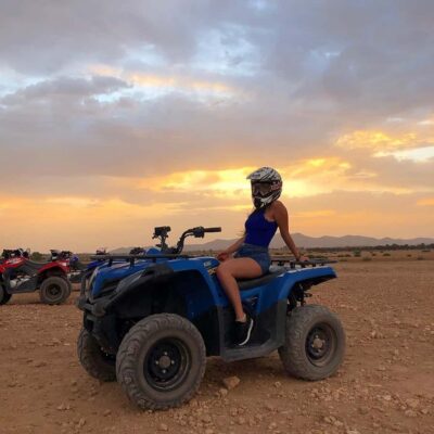 Marrakech: Desert and Palm Grove Sunset Quad Tour with Tea - Pick-Up to Practice: What the First 30 Minutes Actually Look Like