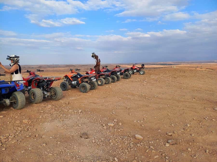 Marrakech: Desert and Palm Grove Sunset Quad Tour with Tea - What to Bring (So the Evening Feels Easy)