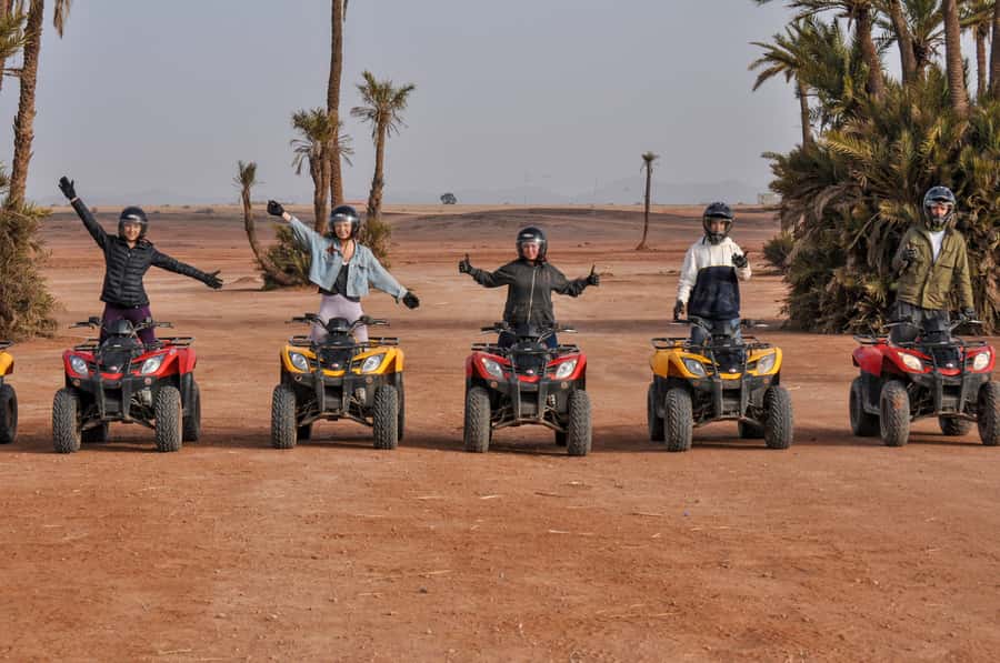 Marrakech:excursion quad in Oasis palm & jbilat desert,tea - Who This Quad and Tea Trip Suits Best (and Who Should Skip)