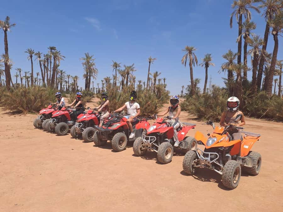 Marrakech: Guided Quad Bike and Camel Ride Tour with Tea - Quad Bike Training: Quick Lessons, Real Confidence