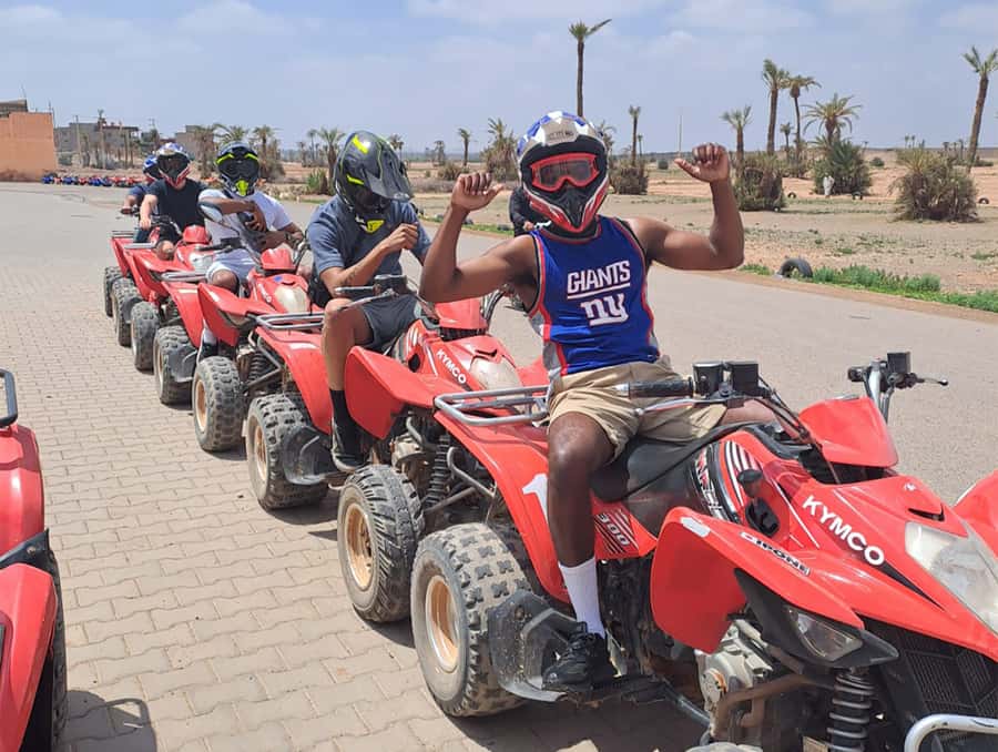 Marrakech: Guided Quad Bike and Camel Ride Tour with Tea - From Hotel Pickup to the Palmeraie Start Line