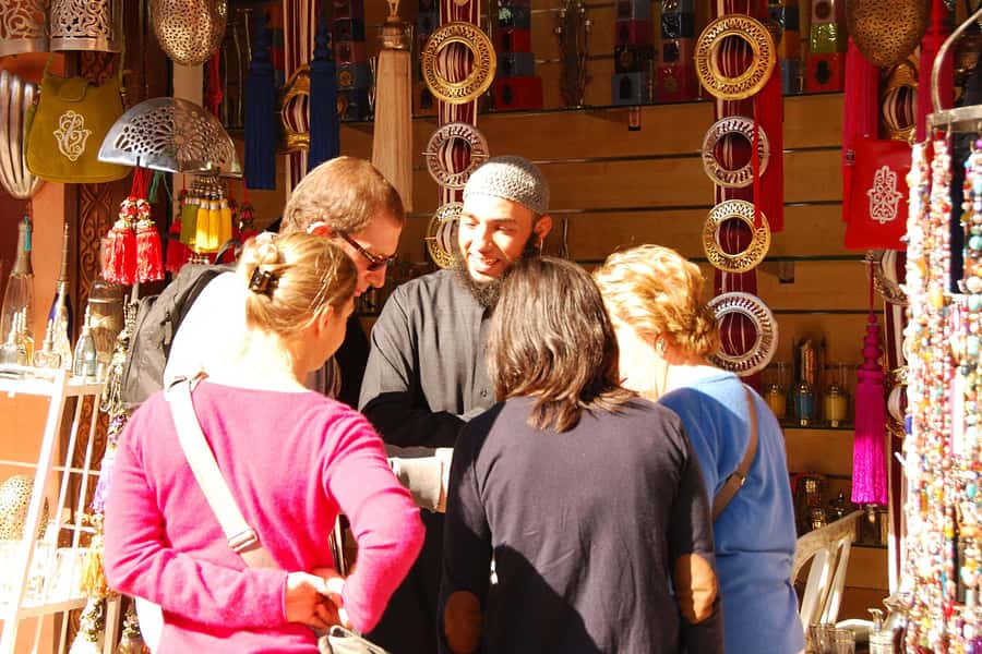 Marrakech Guided Souks Tour with a Local Insider - Souk Cherifia and the craft reality behind leather, wool, and metalwork