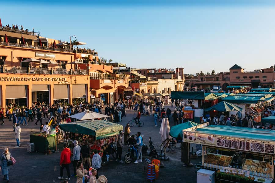 Marrakech: Medina by Night Walking Tour with Moroccan Tea - Key things I’d circle on your map