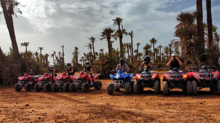 Marrakech: Palmeraie Guided Quad Biking Tour with Tea - Drone and Extras: When You Want More Than Phone Photos