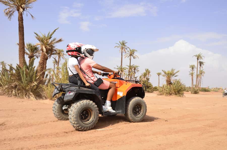 Marrakech: Palmeraie Guided Quad Tour with Tea Break - Tea Break With Moroccan Snacks: The Reset Button