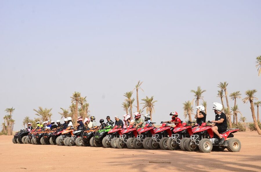 Marrakech: Palmeraie Guided Quad Tour with Tea Break - Best Times and Group Vibes: Sunset Feels Like a Cheat Code