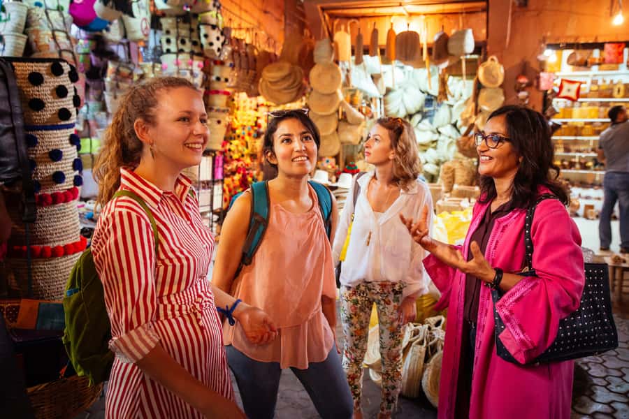 Marrakech: Private Souks Tour with Tea and Traditional Snack - The Women’s Cooperative Stop: What You’re Really Supporting