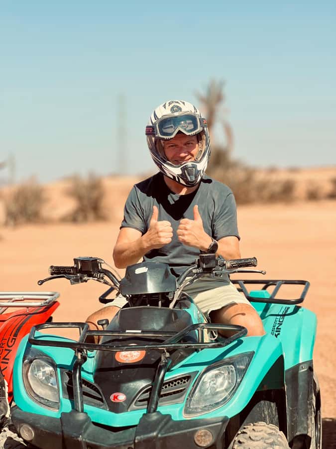 Marrakech: Quad activity in the Palmeraie with Tea break - The Quick Training That Makes First-Time Riders Relax
