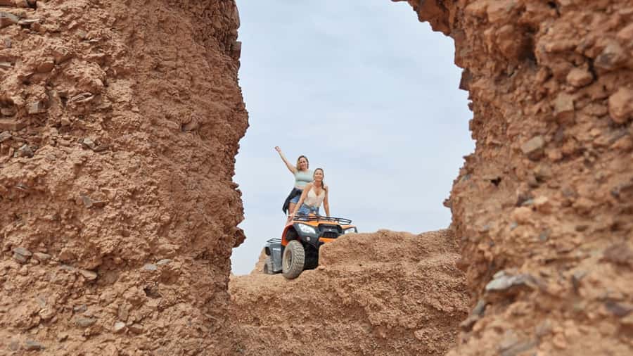 Marrakech: Quad activity in the Palmeraie with Tea break - The Tea Break: Bread, Olives, Honey, and Proper Berber Hospitality