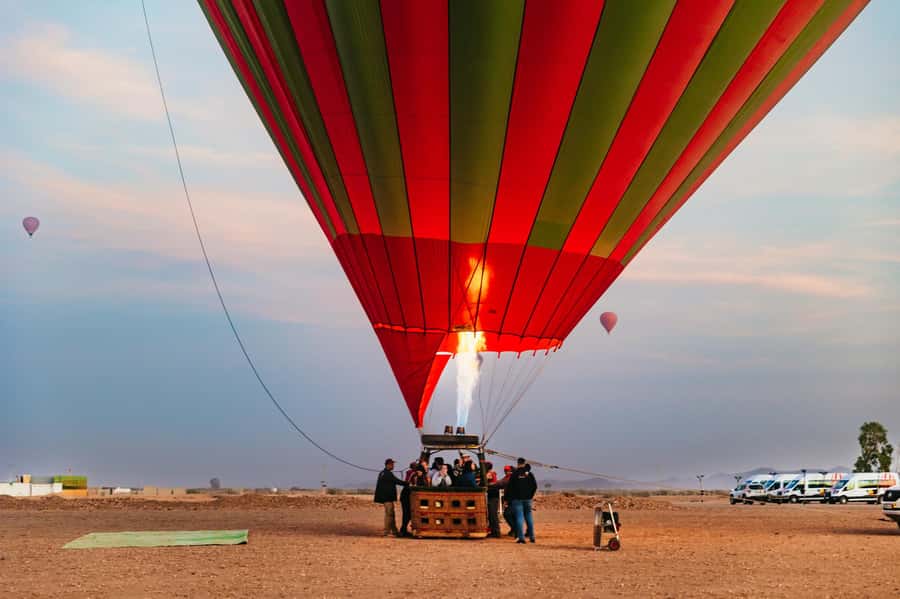Marrakech: Shared Balloon Flight with Tea - Your one-hour shared flight: Palm Grove, villages, and the Atlas light