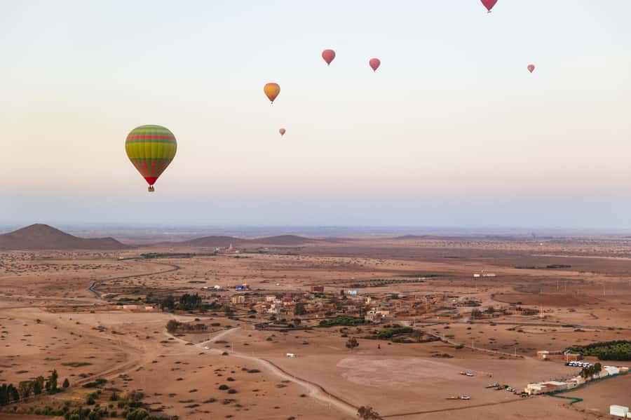 Marrakech: Shared Balloon Flight with Tea - The early pickup and the 45-minute drive out of town