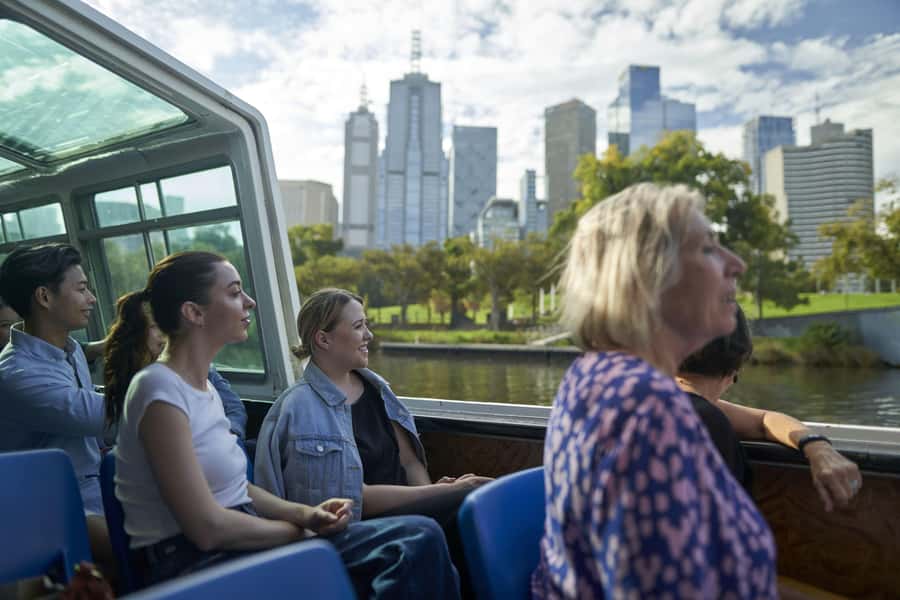 Melbourne City Cruise with Tea, Coffee, and Commentary - The Live Commentary: The Real Value in the Hour