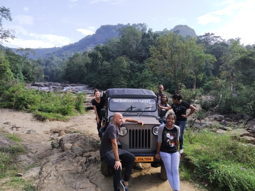 Munnar: Tea Garden and Elephant Safari Trip by 4x4 - 4x4 Jeep Safari Energy: The Ride as Part of the Product