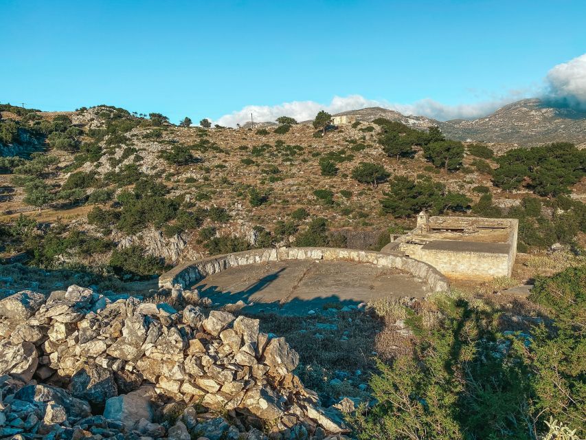 Pigadia: Agia Kyriaki Guided Hike with Coffee/Tea and Raki - Heading back to Pigadia: pine forests and easing views