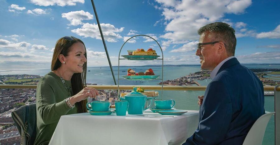 Portsmouth: Spinnaker Tower High Tea in the Clouds - Spinnaker Tower High Tea: What the 23-Mile View Changes