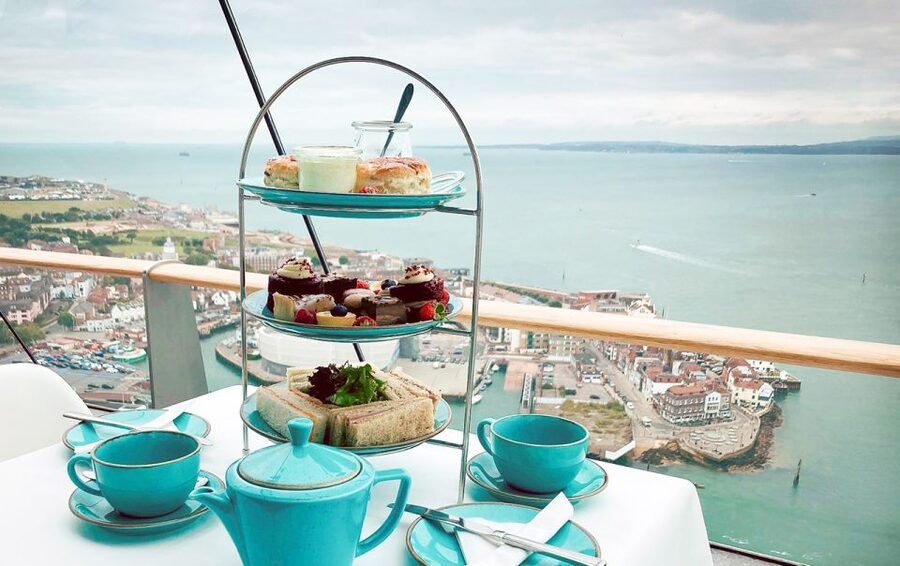 Portsmouth: Spinnaker Tower High Tea in the Clouds - The Afternoon Tea Menu: Sandwiches, Fruit Scones, and Sweet Treats