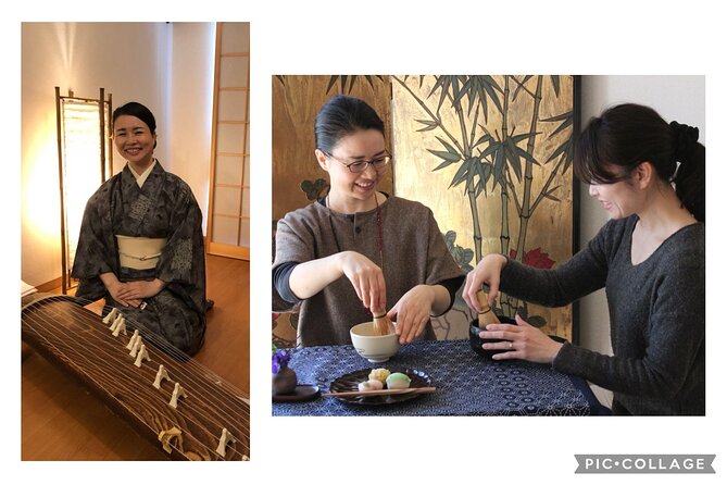 Privately visit local home for relax tea ceremony &music, Tokyo - The koto experience: watch two pieces, then play a melody
