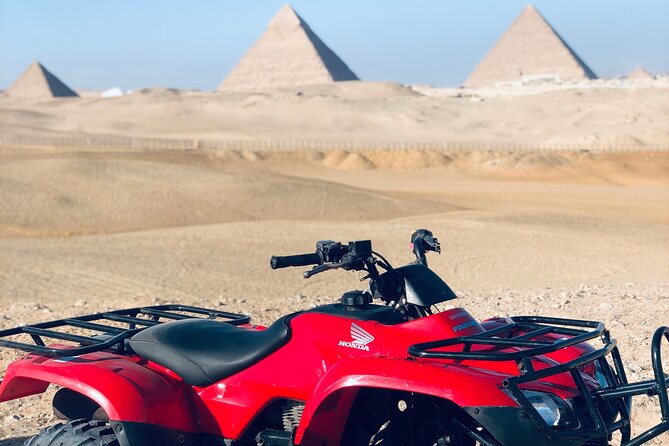 Quad Bike ATV Tours in Desert of Giza Pyramids with Egyptian Tea - Key points to know before you ride