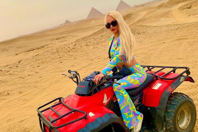 Quad Bike ATV Tours in Desert of Giza Pyramids with Egyptian Tea - How “private” changes your experience on an ATV tour