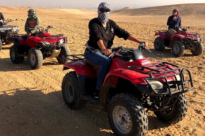 Quad Bike ATV Tours in Desert of Giza Pyramids with Egyptian Tea - Practical tips to make the ride go smoothly