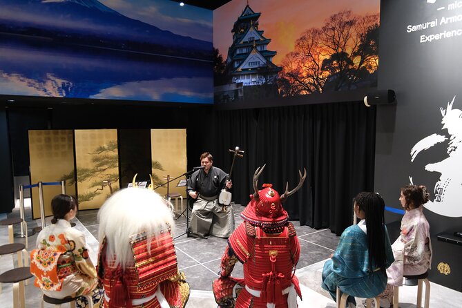Samurai dress-up and shows, plus Tea Ceremony & Calligraphy - Traditional Music Moments: Why They Matter