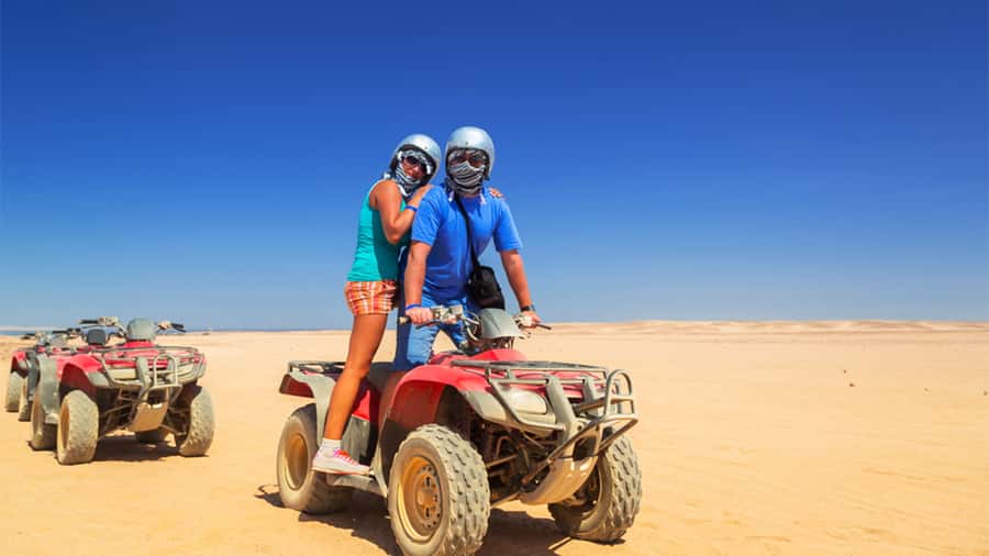 Sharm El Sheikh: Quad Biking trip with Authentic Bedouin Tea - Mounting the Quad: What the 1-Hour Ride Really Feels Like