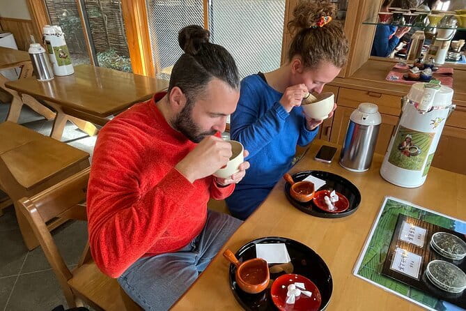 Slow Cycling Tour at Uji's Matcha Green Tea Fields and Heritage - Asagiri Bridge to Koshoji Temple: Short Walks, Great Photo Stops